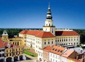 Замок Кромержижа. Основан в XV&nbsp;веке