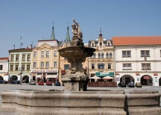 Кромержиж богат на фонтаны.