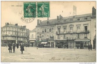 Старое фото города Шоле.