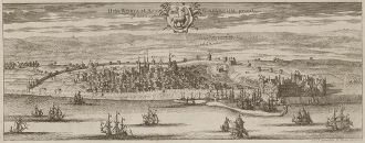Висбю, Швеция. Около 1700 года.