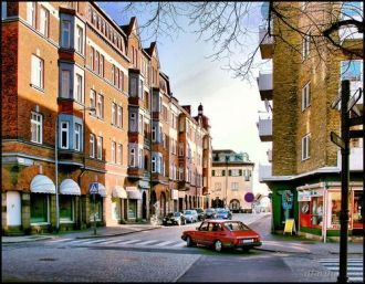 Улицы города Треллеборг.