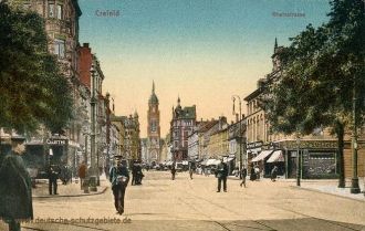 Историческое изображение Крефельда.