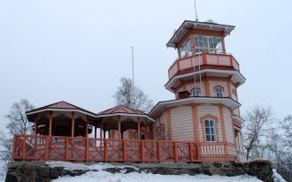 Старая обсерватория в Оулу, Финляндия.