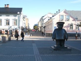 Улица города Оулу.