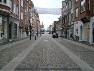 Одна из улиц Эсбьерга.