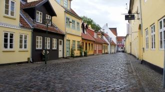 Одна из улиц Оденсе.