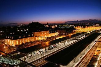 Ночной Оденсе.