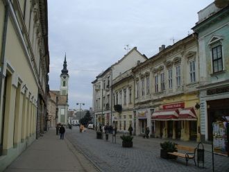 Улица города Секешфехервар.