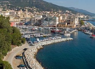 Бастия, вид с высоты.