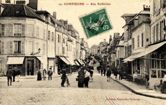 Старые фото и открытки города Компьень.