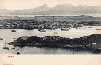 Старые фото города Будё.