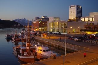 Причалы норвежского Будё.