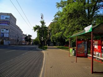 Улицы жилых кварталов Люблина.