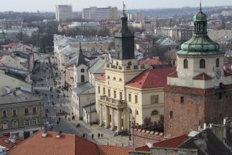 Крыши старого Люблина.