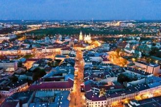 Люблин с высоты.