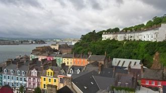 Голуэй с высоты.