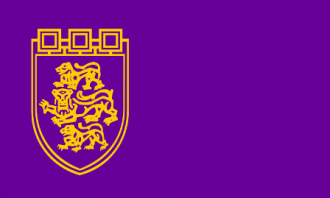 Флаг города Велико-Тырново, Болгария.