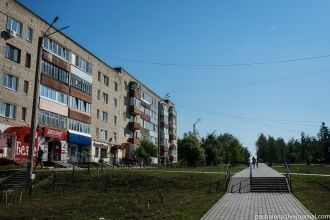 На улице города Кудымкар.