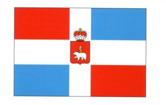 Флаг города Кудымкар.