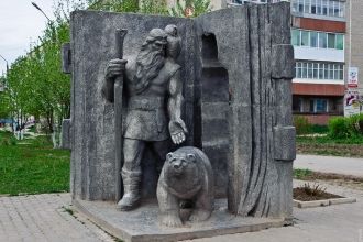 Кудымкар. Памятник Кудым Ошу, основателю