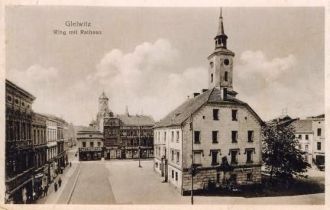 Исторические виды Гливице, Польша.