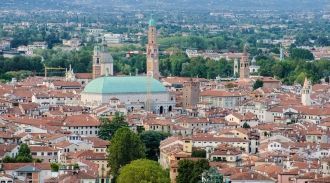 Виченца с высоты птичьего полета