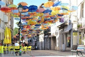 Зонтики в небе Agueda (Агеда, Португалия