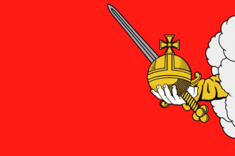 Флаг города Вологда.