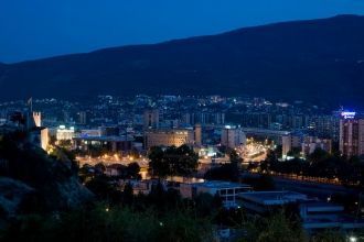 Ночной Скопье