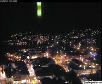 Арендал ночью.