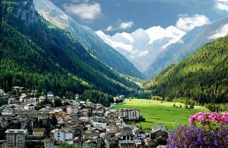 Аоста, Италия.