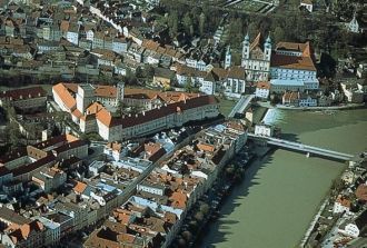 Штайр с высоты.