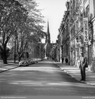 Ретро фото города&nbsp;Сундсвалль.