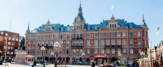 Площадь города&nbsp;Сундсвалль.