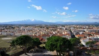 Перпиньян с высоты.