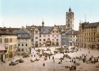 Центральная площадь Луизы. Старые виды.