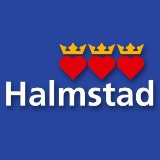 Флаг города Хальмстад.