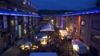 Винтертур ночью.