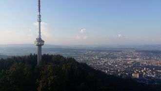 Винтертур с высоты.