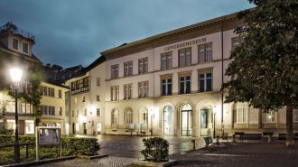 Винтертур ночью.