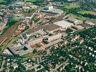 Гютерсло с высоты.