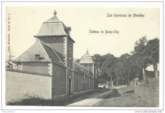 Нивель на старой почтовой открытке