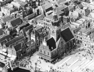 Старое фото Алкмара.