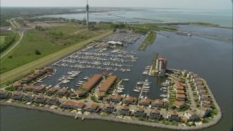 Лелистад с высоты птичьего полета