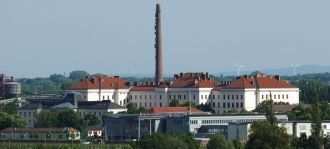 Трайскирхен с высоты птичьего полета.