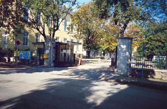 На улицах города Трайскирхен.