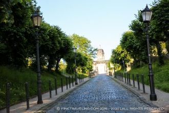 На улице города Бергиш-Гладбах.