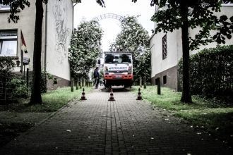 На улице города Ремшайд.