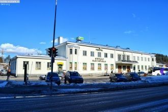 Улица в г. Куопио.