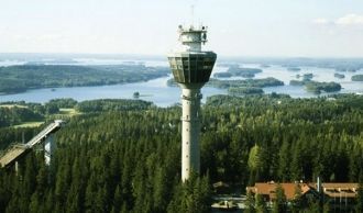 Башня Пуйо- достопримечательность Куопио